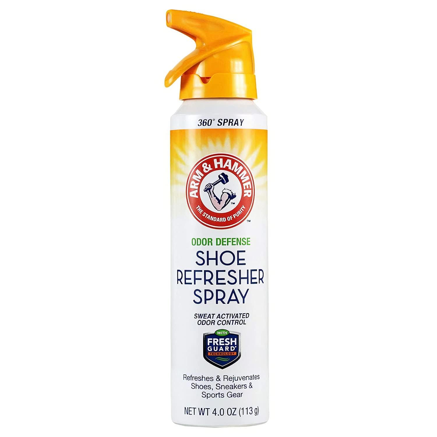 Arm and Hammer Shoe Refresher Spray, Multi-Purpose Odor Remover for All Types of Footwear, Shoe Deodorizer Spray, Shoe Odor Elim