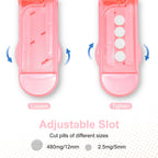Pill Cutter Splitter for Small and Tiny Pills, Pill Splitter Accurately Cuts Multiple Pills at Once for Large and Small Pill, Sh