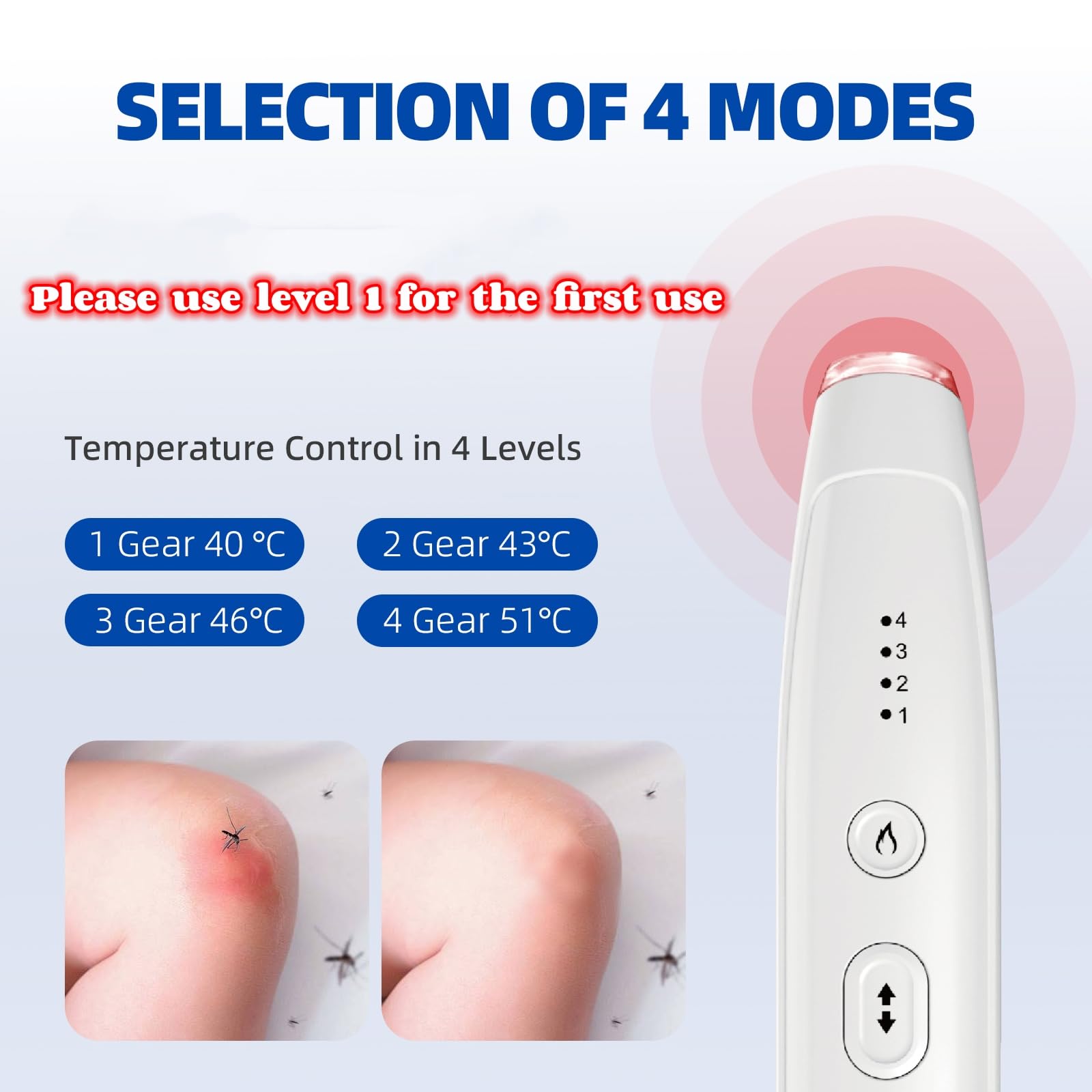Berrcom Insect Sting and Bite Relief, Chemical-Free Treatment of Insect Bites for Symptom Relief from Itching and Swelling, Rech