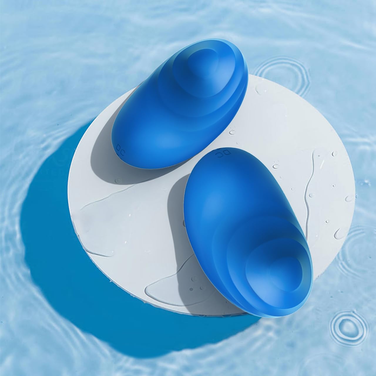 Junroaly Personal Facial Massager, Neck Massager Face Back Massager Tool, Mini Electric Cordless Massager Multi-Function Modes B