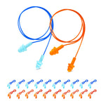 20 Pairs Ear Plugs for Swimming, Earplugs for Work, Soft Ear Plugs for Sleeping Noise Cancelling, Reusable Ear Plugs for Noise R