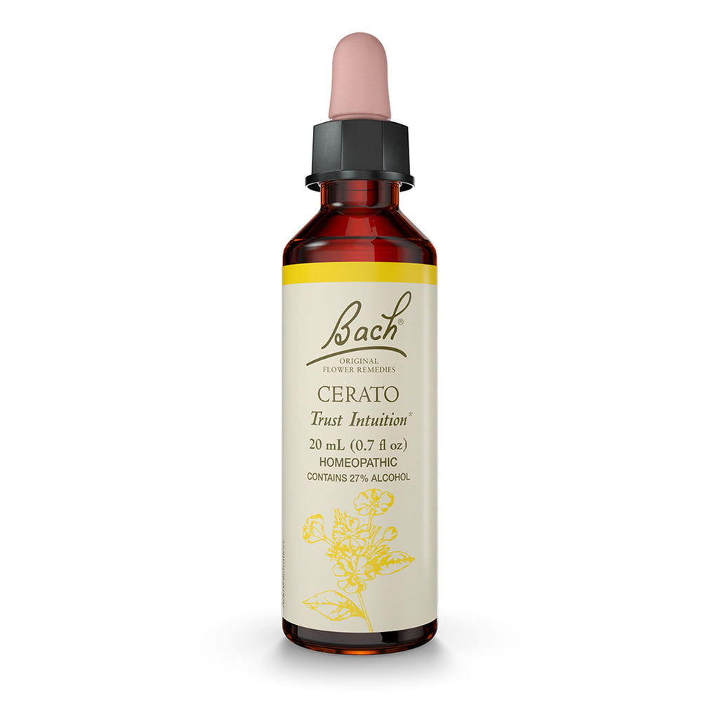 Bach Original Flower Remedies, Cerato for Trusting Intuition, Natural Homeopathic Flower Essence, Holistic Wellness and Stress R