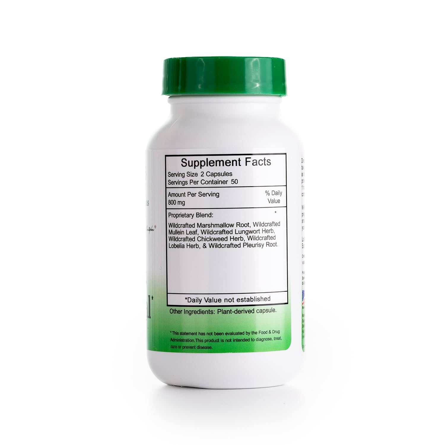Christophers Original Formulas Lung & Bronchial Formula - Lung Cleanse for Smokers - Supports Respiratory System with Synergist