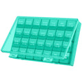 TookMag Monthly Pill Organizer 28 Day Pill Box, Travel Medicine Pill Organizer, Large 4 Weeks 1 Month Pill Cases with Dust-Proof