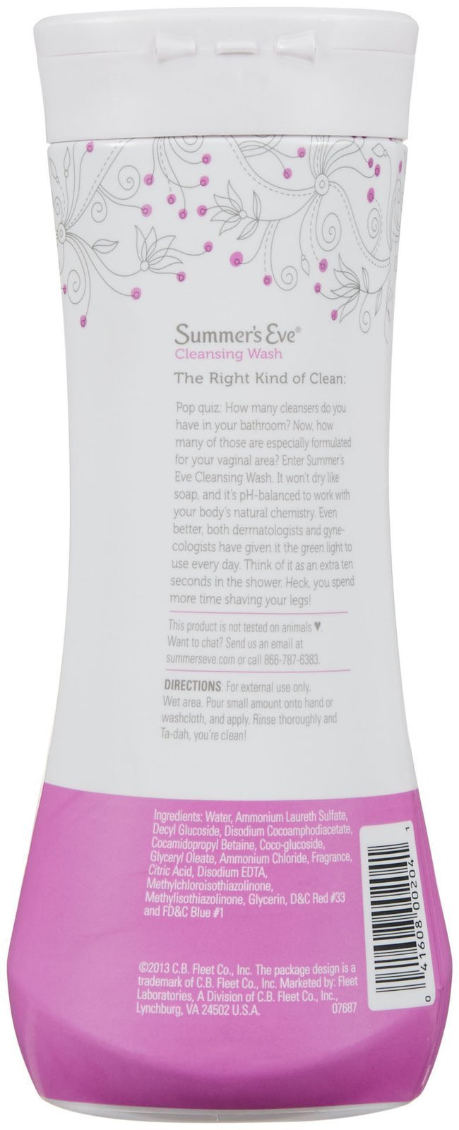 Summer's Eve Island Splash Cleansing Wash For Sensitive Skin 15 fl oz (Pack of 5)