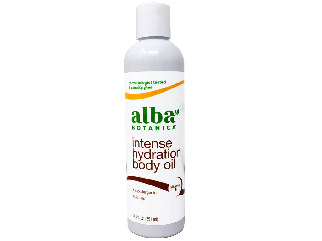 Alba Botanica Massage Oil Kukui Nut Net WT 8.5 oz