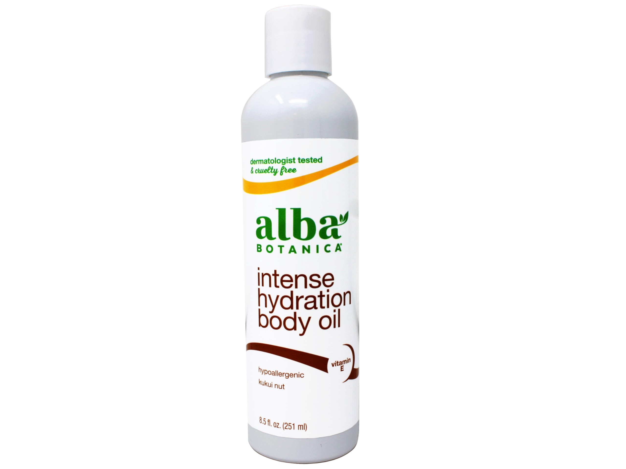 Alba Botanica Massage Oil Kukui Nut Net WT 8.5 oz