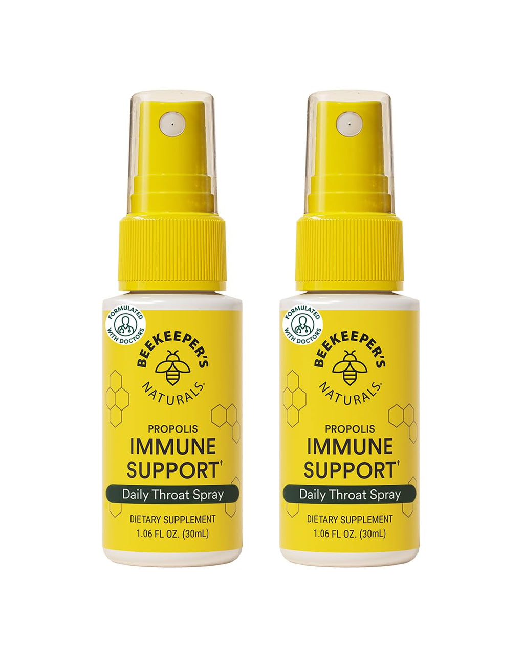 Beekeepers Naturals Propolis Throat Spray, Natural Immune Support & Sore Throat Relief - Antioxidants, Keto, Paleo, Gluten-Free