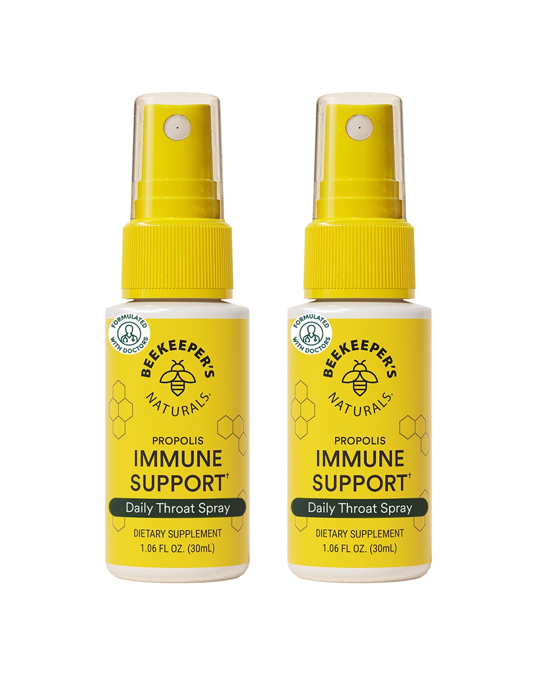 Beekeepers Naturals Propolis Throat Spray, Natural Immune Support & Sore Throat Relief - Antioxidants, Keto, Paleo, Gluten-Free