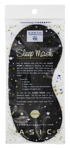 Earth Therapeutics Black Sleep Mask