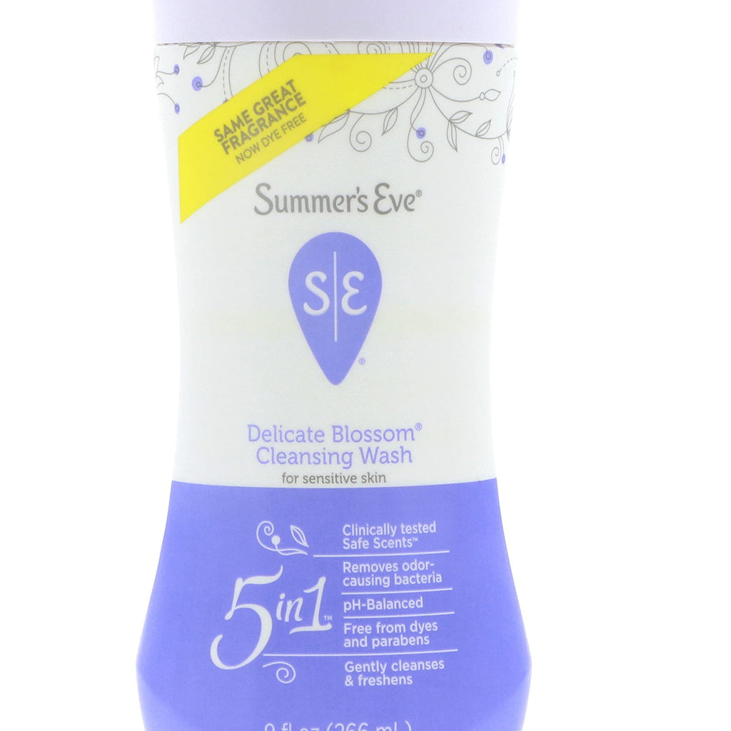 Summer's Eve Cleansing Wash, Delicate Blossom, 9 oz (Pack of 1)