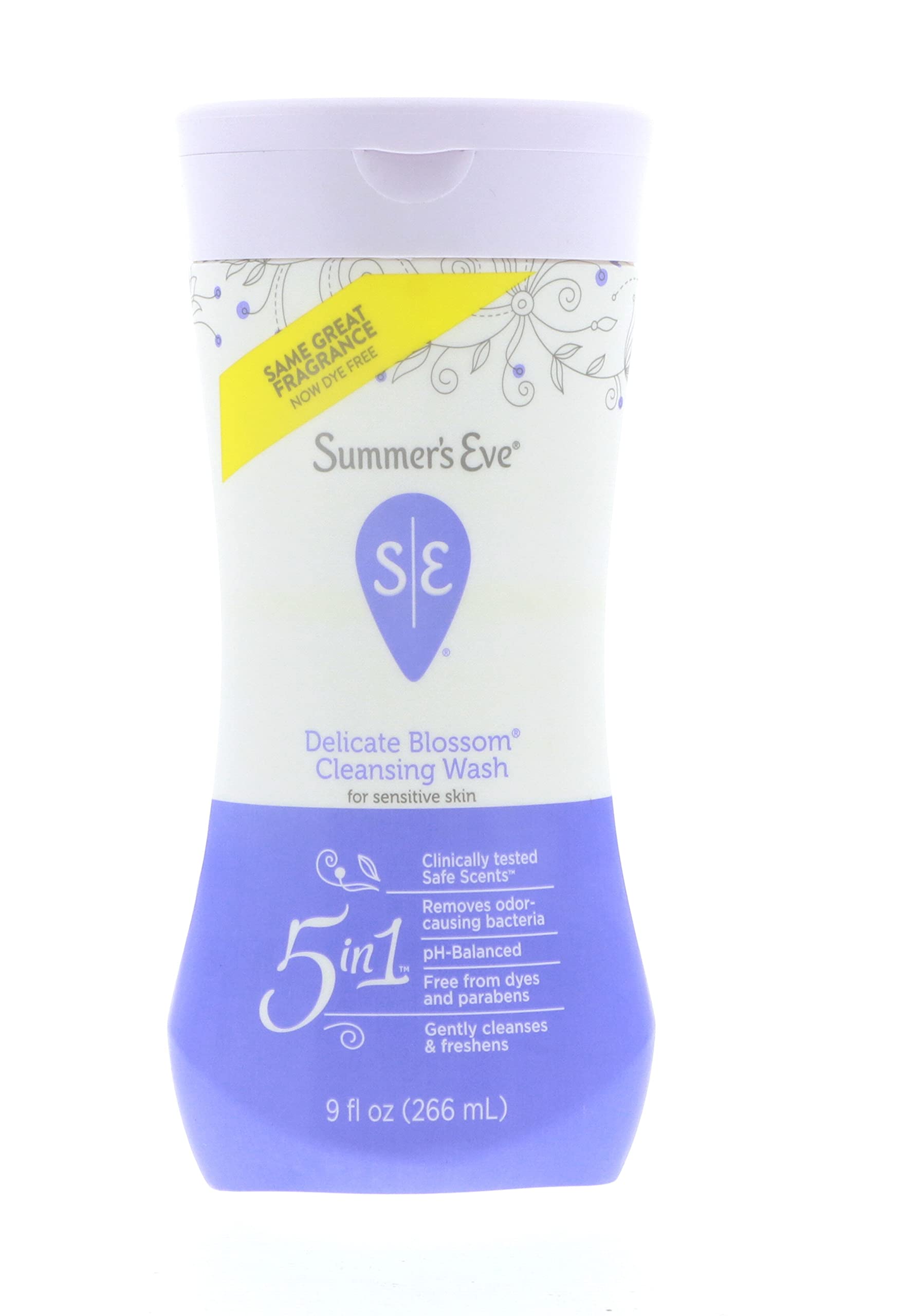Summer s Eve Feminine Wash Sensitive Skin Delicate Blossom 9 oz (Pack of 12)