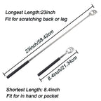 WOVTE Stocking Stuffers for Men Women Adults, Back Scratcher with Christmas Packaging Box & 4PCS Detachable Scratching Heads, Ch