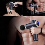 EDNEY 6 Pack Replaceable Massage Gun Heads, Muscle Massager Gun Accessories in Assorted Functions, Massage Head Outer Dia.18.6 m
