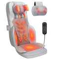 BWPIWPR Shiatsu Massage Cushion for Neck and Back with Heat - 4D Kneading, Vibration for Muscle Relief, Dual-Neck Design, Adjust