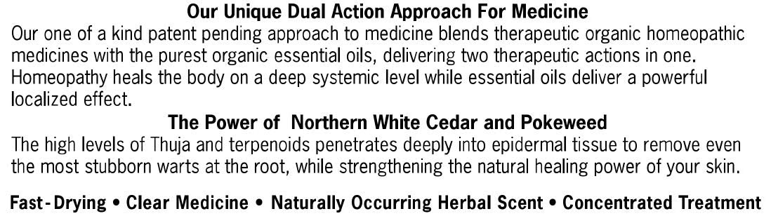Forces of Nature -Natural, Organic Wart Extra Strength Remover (11ml) Non GMO, No Harmful Chemicals, Nontoxic -Eliminate Planter