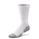 Dr. Comfort Diabetic Crew Socks, White, Large (1 Pair)