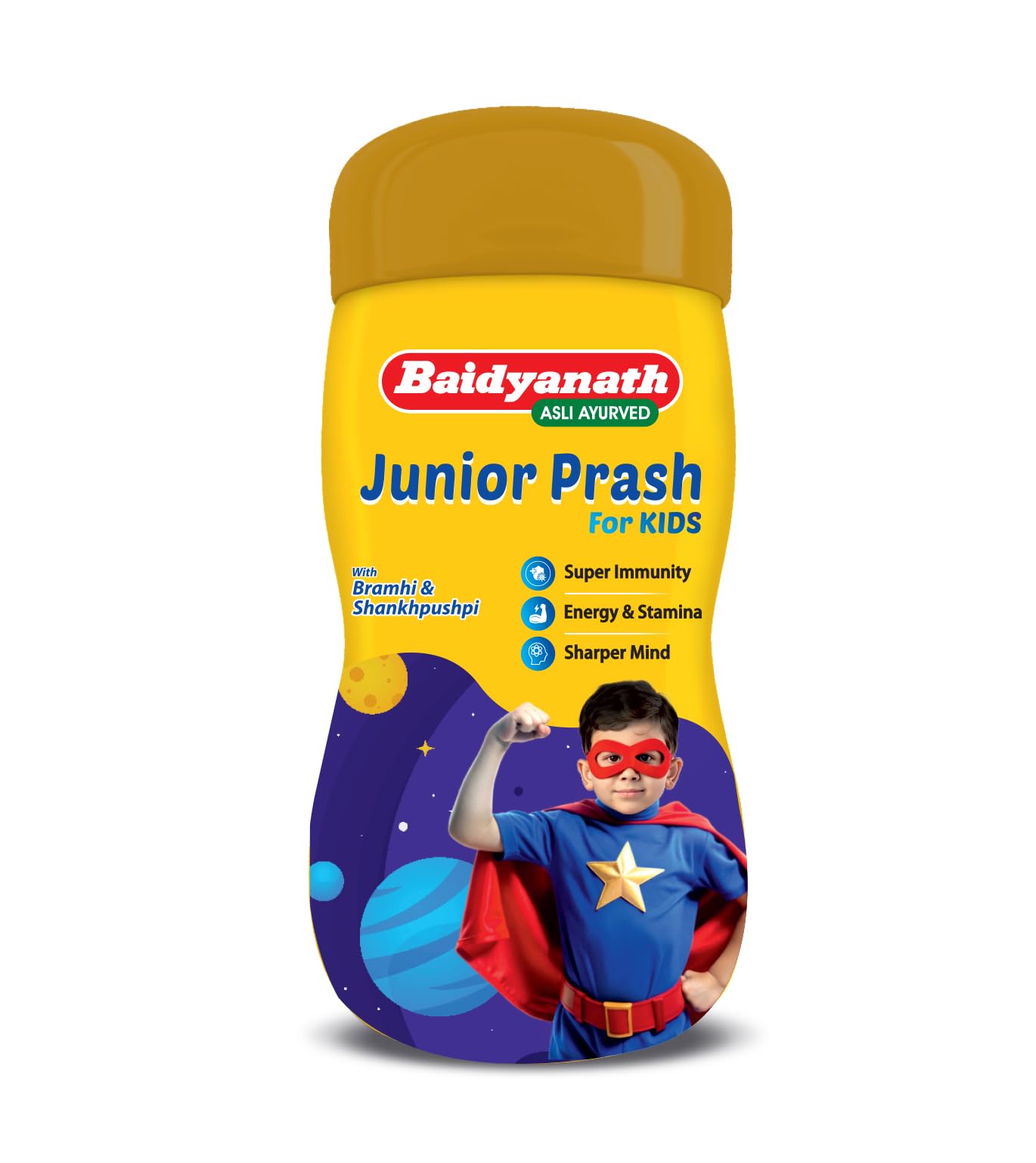Baidyanath Junior Prash  Specially Formulated Chyawanprash For Kids  500G