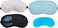Soft Smooth Blindfold Sleeping Eye Mask With Cooling Gel For Couples Men & Women