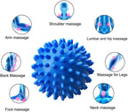 Professional Massage Balls Foot Ball Foot Massager Spiky Roller for Deep Tissue Trigger Point Plantar Fasciitis Reflexology Stre