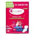 Everteen Xxl Sanitary Napkin Pads With CottonySoft Top Layer For Women Enriched With Neem And Safflower, XxLarge, 320Mm Pack O
