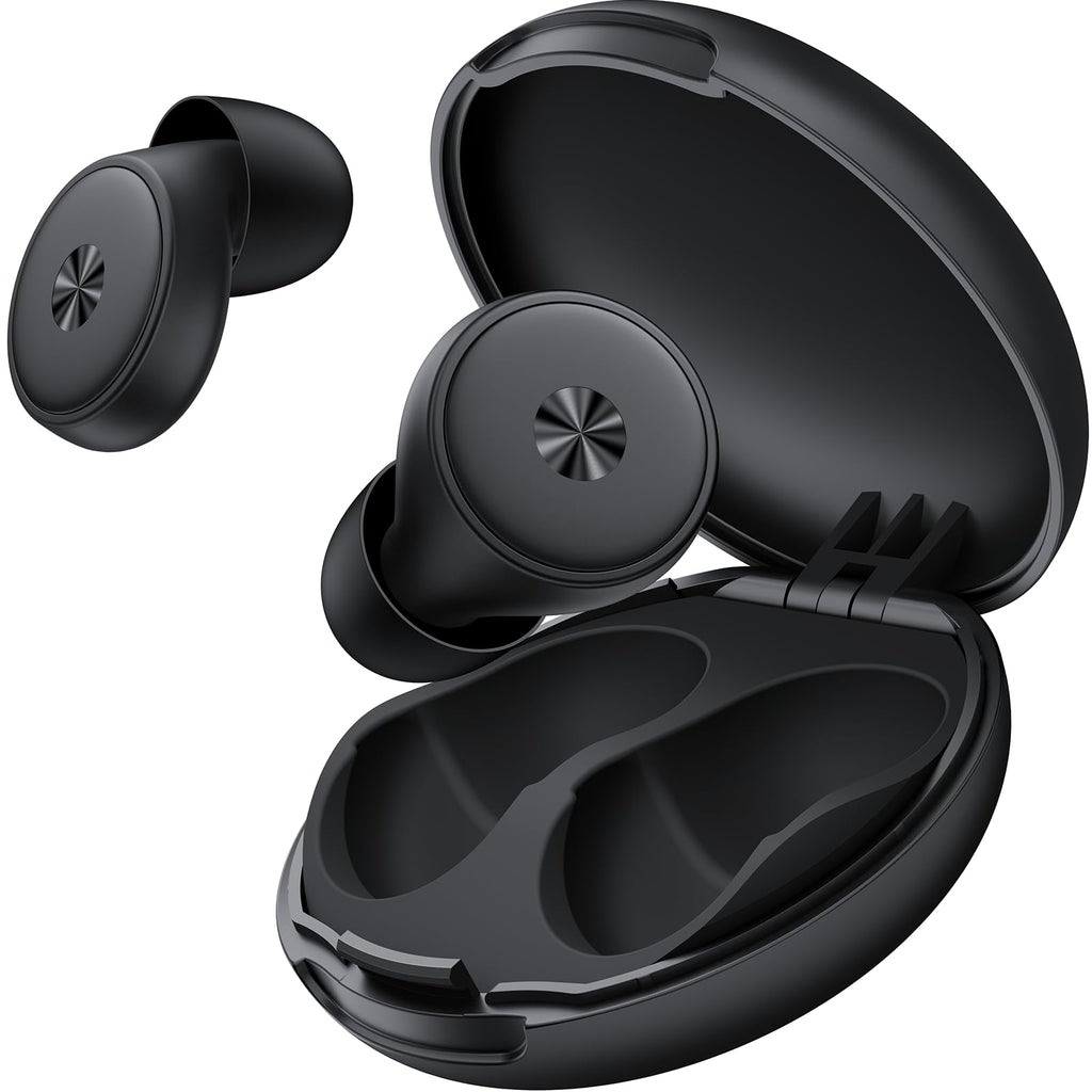 Ear Plugs for Sleeping Noise Cancelling, 45db Ear Plugs For Noise Reduction with 8 Eartips, Reusable Noise Cancelling Ear Plugs 