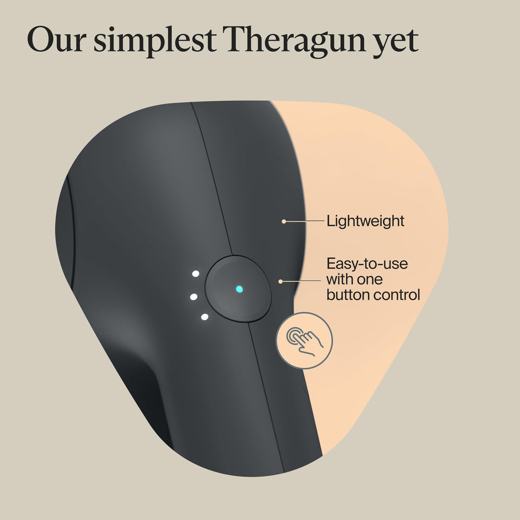 TheraGun Therabody Relief Massage Gun - Comfortable, Everyday Massage for Everybody - Includes 1 Standard Ball Massage Attachmen