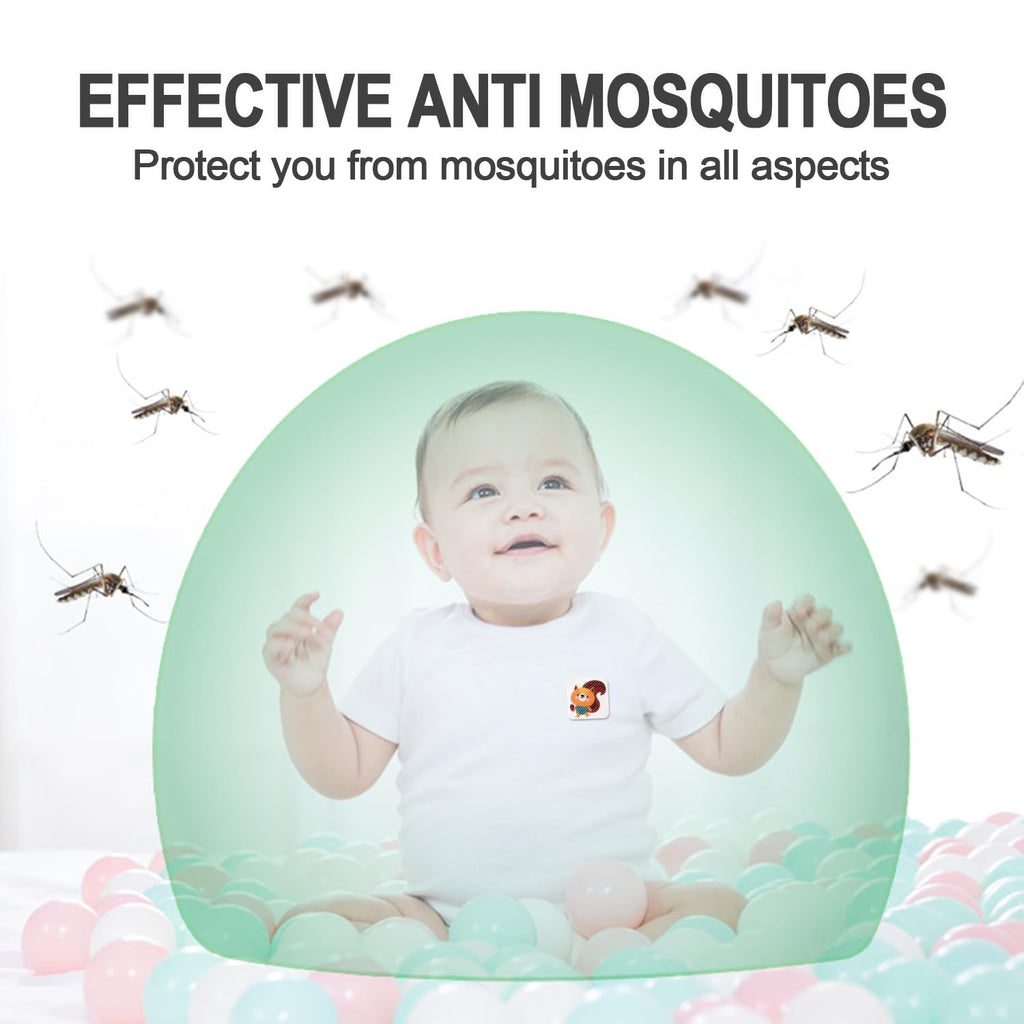 Mosquito Repellent Stickers 240 Pcs Natural Mosquito Patches for Kids and Adults with 5 Pack Individually Wrapped Mosquito Repel