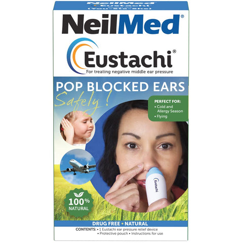 NeilMed Eustachi-Eustachian Tube Exercise-Pop Blocked Ears Safely. Helps Relieve Ear Pressure