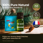 Gya Labs Organic Pine Essential Oil for Diffuser - 100% Pure Natural Pine Needle Essential Oil Organic for Skin, Hair, Candle Ma