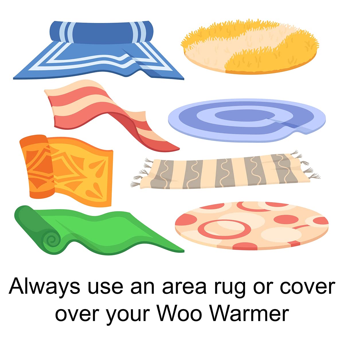 Woo Warmer Hot Carpet Under Rug Instant Radiant Floor Heater Electric Mat Electric Carpet Electric Heated Area Rug Hot Carpet Gr