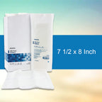 McKesson Abdominal Pads, Sterile, Nonwoven Cellulose, 7 1/2 in x 8 in, 12 Count, 1 Pack