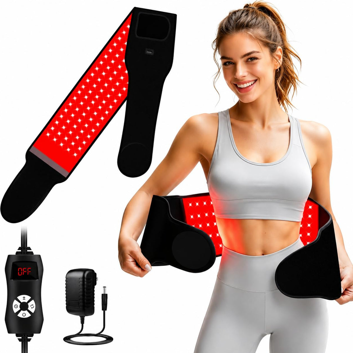 Red Light Therapy Belt for Back and Waist