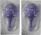 Sterile Rubber Ear Suction Ulcer Bulb - Ear and Nasal Sucker Ball for Washing Cleaning and Wax Removal - Easy Squeeze for Baby a