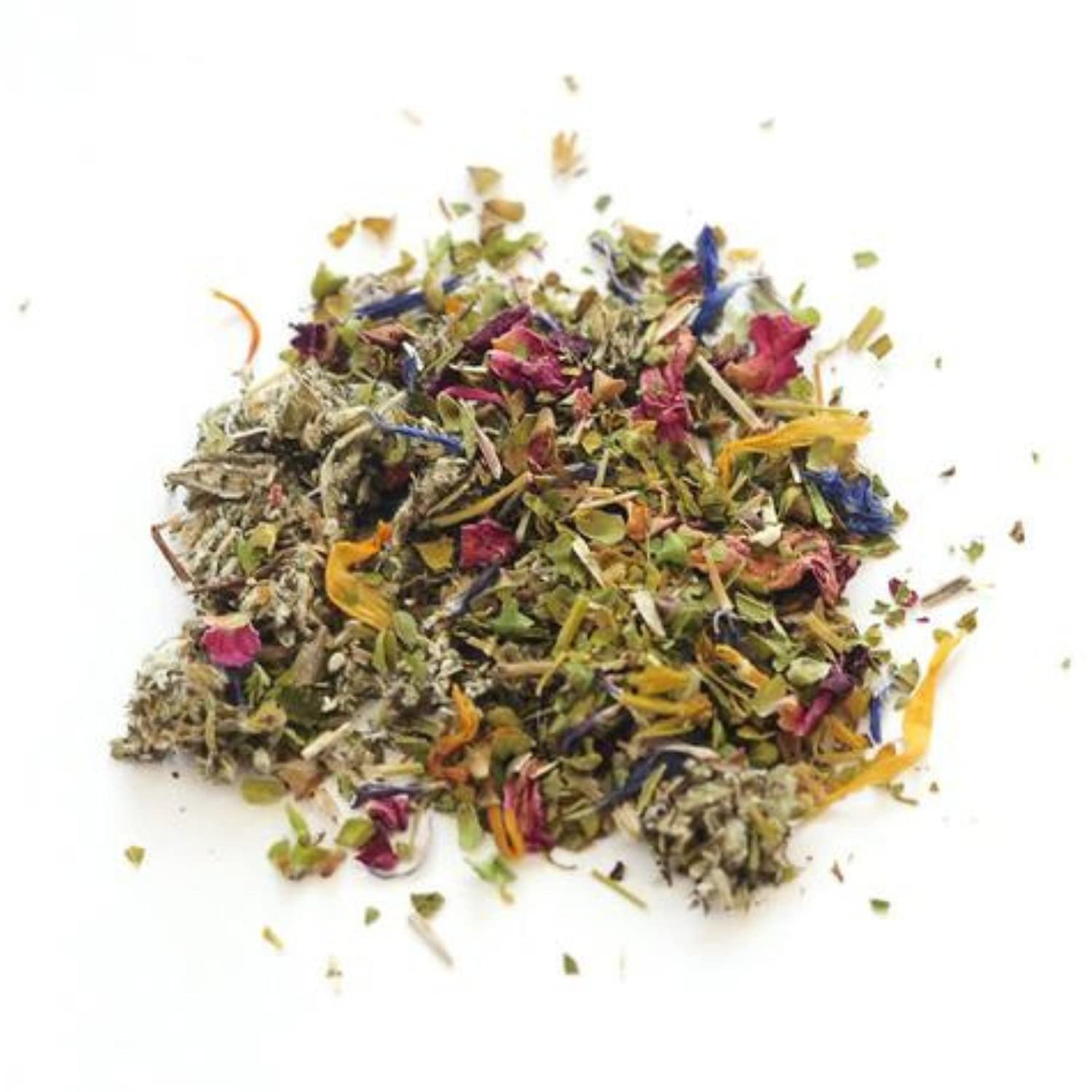 Anima Mundi Apothecary Smokable Herbs - Sacred Smoke - Heart Chakra Herbal Smoking Blend - with Relaxing Botanicals Like Mugwort