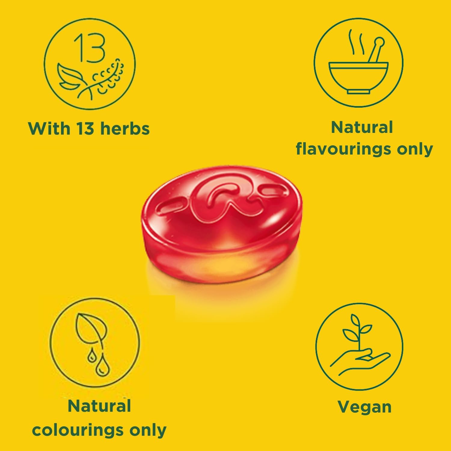 Ricola Cranberry Sf Lozenges Box 45G Pack of 20