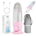 Xquyk Portable Bidet for Travel Mini Handheld Bottle-Ready Jet Sprayer, Type-C Rechargeable with Gentle & High-Pressure Modes, O