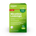 Amazon Basic Care Nicotine Polacrilex Lozenge, 4 mg (Nicotine), Adult, Mint Flavor, Stop Smoking Aid, 216 Count