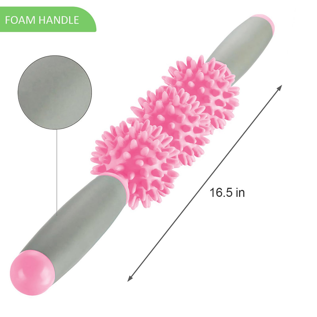 Coolife Fascia Muscle Roller - Cellulite Massager - Fascia Roller for Cellulite and Sore Muscles - Neck, Leg, Back, Body Deep Ti