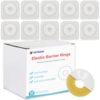 TNTNDAY 10 PCS Moldable Ostomy Barrier Rings, Elastic Skin Extender Rings, 2mm Thickness Medical Hydrocolloid Ostomy Bag Supplie