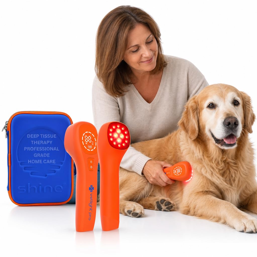 SHINE VETLIGHT Pro Red & Infrared LED Therapy for Animals with DeepPower