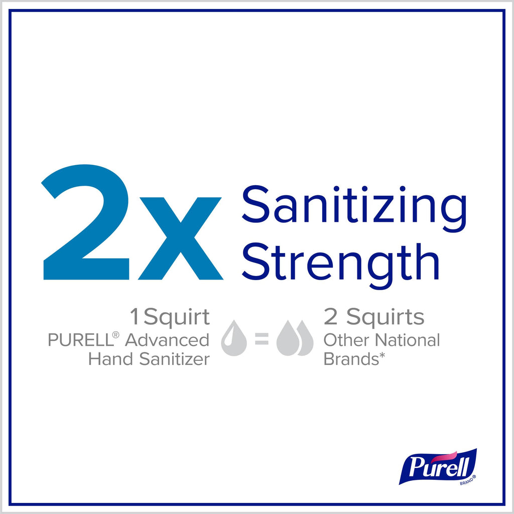 PURELL Advanced Hand Sanitizer Refreshing Gel, Clean Scent, 20 fl oz Pump Bottle (Pack of 12) - 3023-12