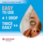 Glenmark Therapeutics Olopatadine Eye Drops for Allergies, Redness Relief, Antihistamine Eye Drops, Allergy Relief from Pet Dand