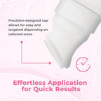 SAISZE Foot Callus Remover with Foot File, Extra Strength Callus Remover Gel with Brush Head, Professional Dead Skin Removal for