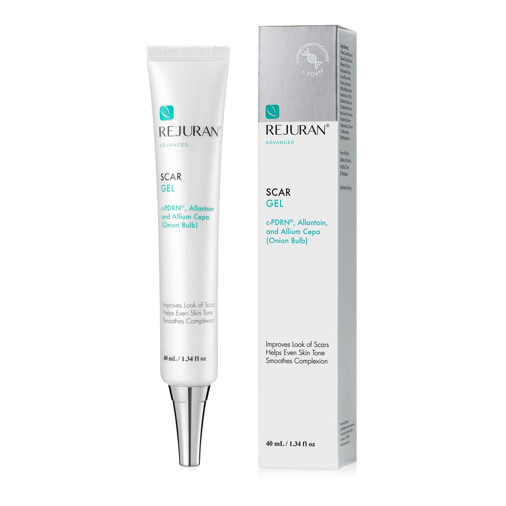 Rejuran Advanced Scar Gel - Clinical-Grade Formula with c-PDRN, Hyaluronic Acid - For New and Old Scars, Surgical Scars, Acne Sc