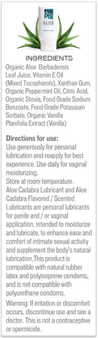 Aloe Cadabra Natural Lubricant Organic Assorted Flavored Water Based Lube Bundle for Her, Him & Couples: 1 Each - Strawberry, Ch