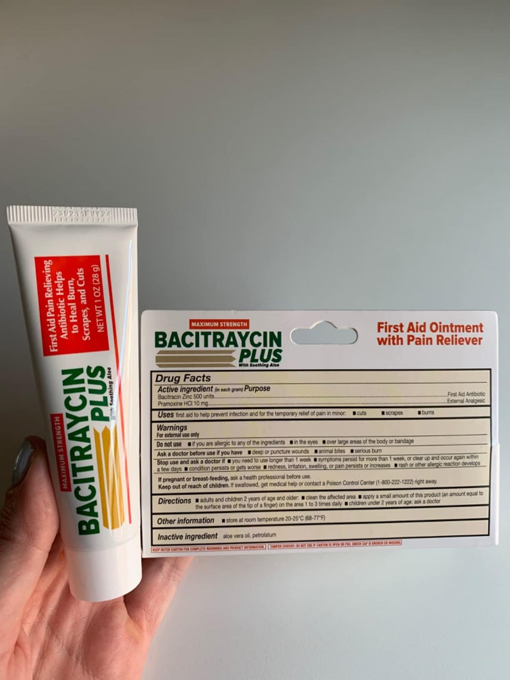 Feulover First Aid Research Bacitraycin Plus Ointment Maximum Strength - 1 oz
