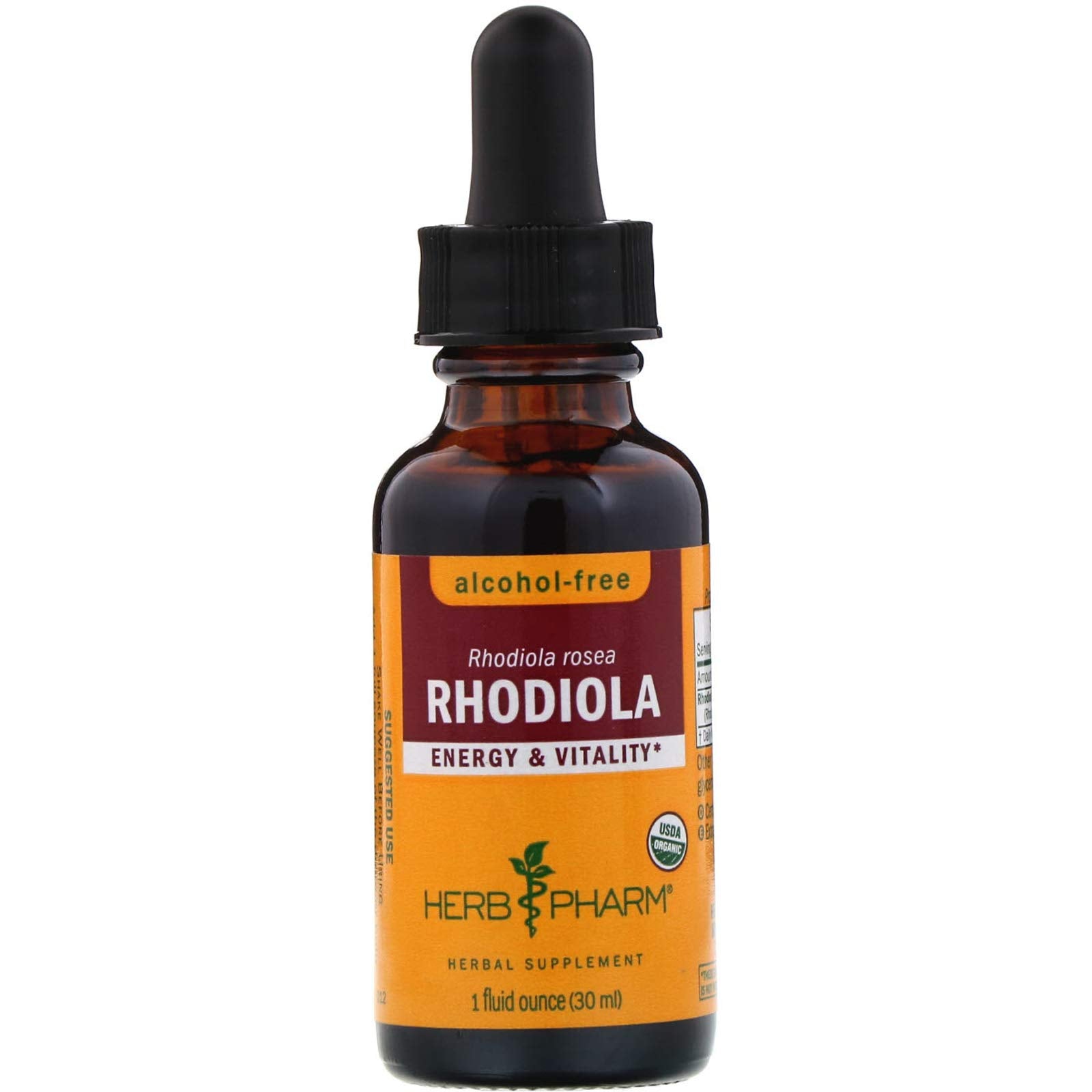 Herb Pharm Rhodiola Herbal Glycerite 1 Fl Oz, 2 Count