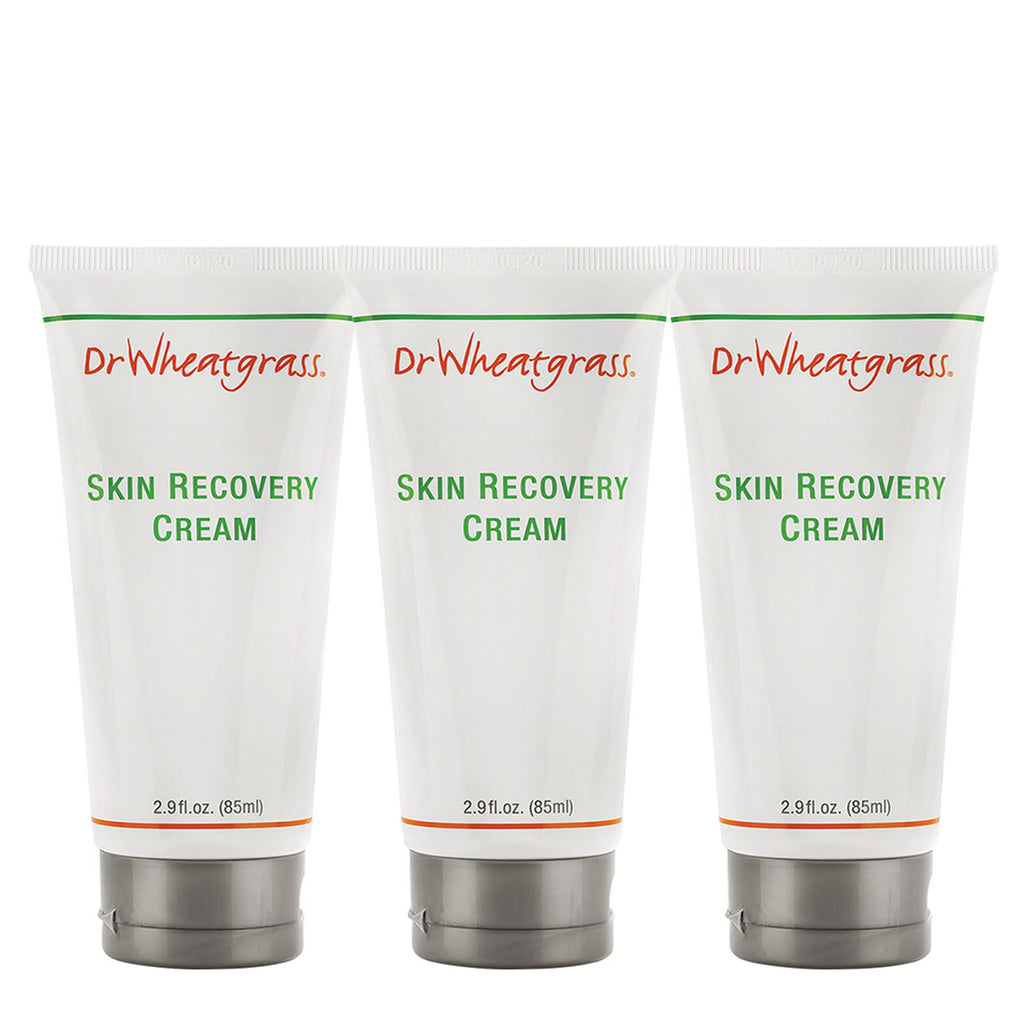 Dr Wheatgrass (Pack of 3) Skin Recovery Cream 85ml (2.87fl.oz.)