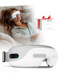 NOWCOZY Eye Massager with Heat, Smart Eye Massager with Bluetooth Music for Migraine Dry Eye Sleep Relief, Portable Massage Slee